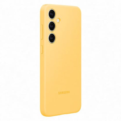 Samsung Funda Galaxy S24+ Color: Amarillo, Silicone Cover