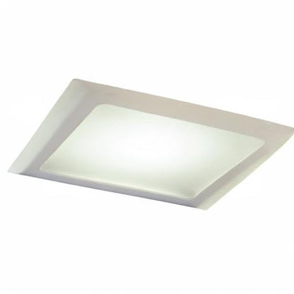 Halo 20P Albalite Lente Cuadrado, 11-5/8", Blanco
