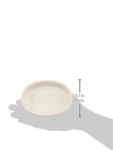 abbott collection, blanco, ovalado "Savon" plato