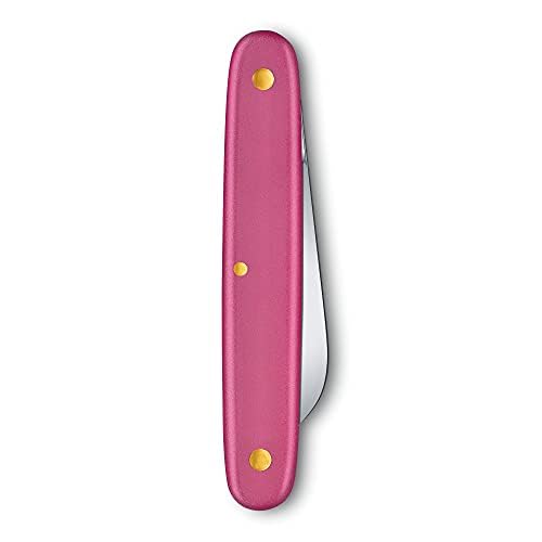 Victorinox Navaja para Flores en Blister, Hoja Recta, Fucsia