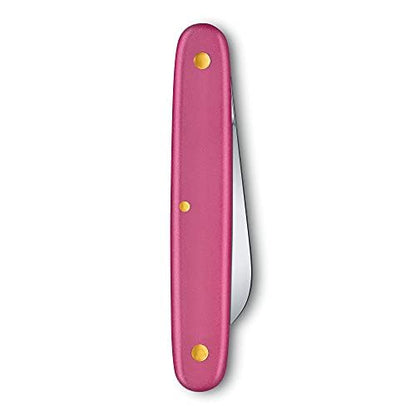 Victorinox Navaja para Flores en Blister, Hoja Recta, Fucsia