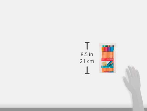 STABILO point 88 con 20 rotuladores en colores surtidos | 20 unidades