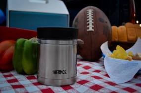 Thermos Tarro de comida con recipiente para microondas, 12 onzas, acero inoxidable