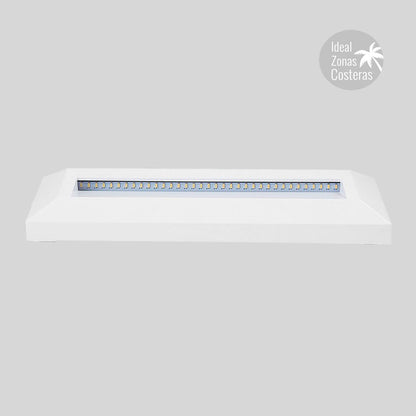 Tecnolite - Lámpara de exterior LED para sobreponer, 1.5 W, Luz blanca neutra, ideal zona costera