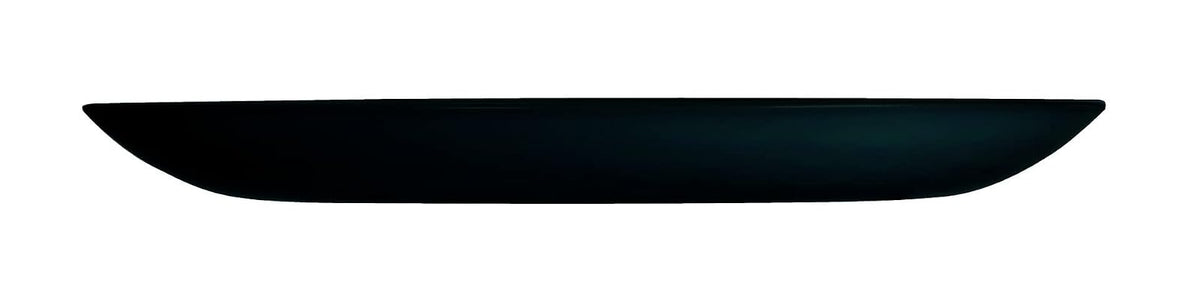 Juego de 4 Platos Trinche Modernos de Opal Diwali Negro Luminarc