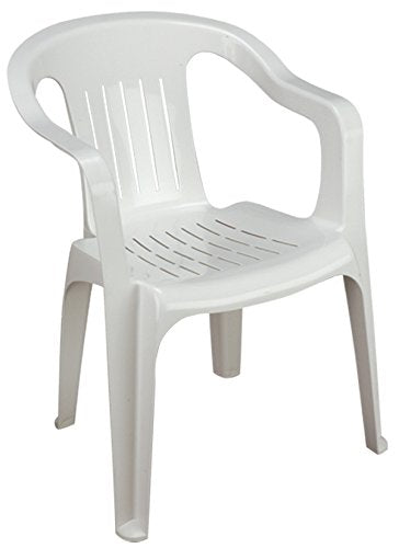 Silla Brexia de Plástico Apilable Blanca