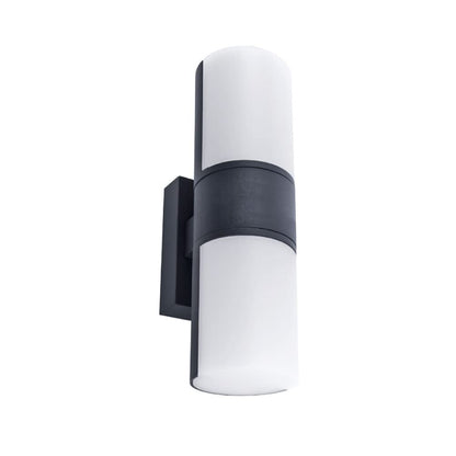 Tecnolite Lámpara Arbotante LED 16W - Luz Cálida Rotativa, Lámpara de Pared Iluminación Directa e Indirecta Exteriores A Prueba de Intemperie