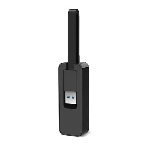 TP-Link UE306, Adaptador de Red USB 3.0 a Ethernet RJ45 LAN Gigabit, 1000Mbps, Compatible con Switch, Windows 11/10/8.1 y Linux OS