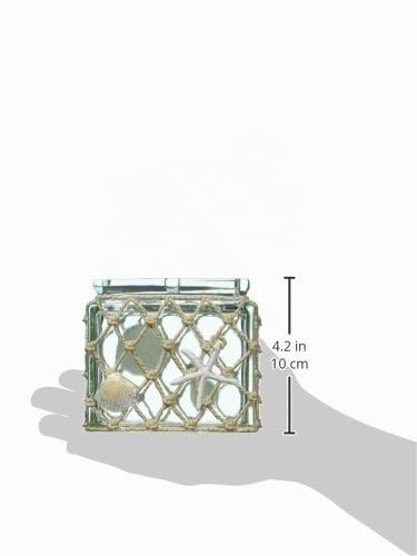 Avanti Linens - Soporte para Cepillo para Polvo de Dientes, Accesorios de baño de Resina, decoración de baño Inspirada en la Playa (colección de anteojos de Agua)