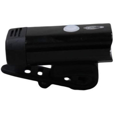 Benotto Luz Delantera USB | 300 Lúmenes (3.7V) | 8 Funciones de Iluminación | Recargable | Ideal para Ciclismo Urbano | Color Negro JY-70664