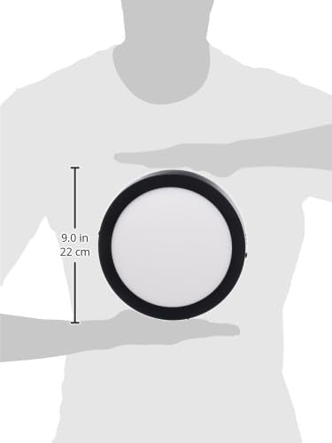 Tecnolite Lámpara Plafón LED de Sobreponer 18 W, Luz de Día, Interiores, No atenuable, LED integrado