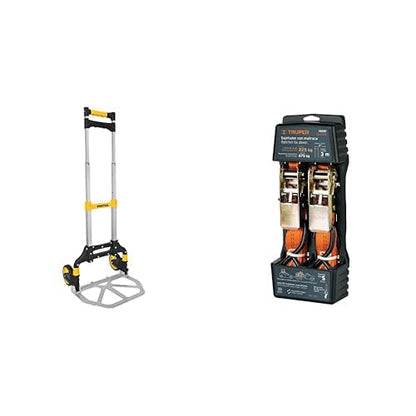 Pretul Diablo de Carga Plegable 100 kg con Brasieres Truper de Matraca - Diablo