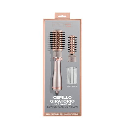 Conair Infiniti pro cepillo de aire giratorio 2-1 infiniti pro rose gold bc193es gris