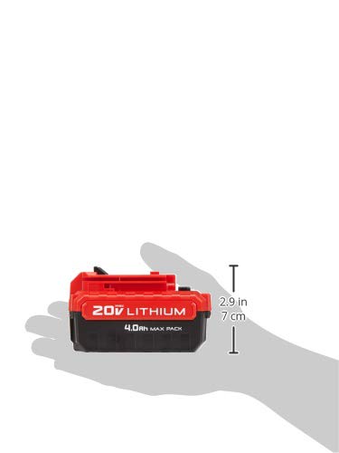 Porter-Cable 20V MAX* Batería de Litio, 4.0-Ah, Paquete de 2 (PCC685LP)