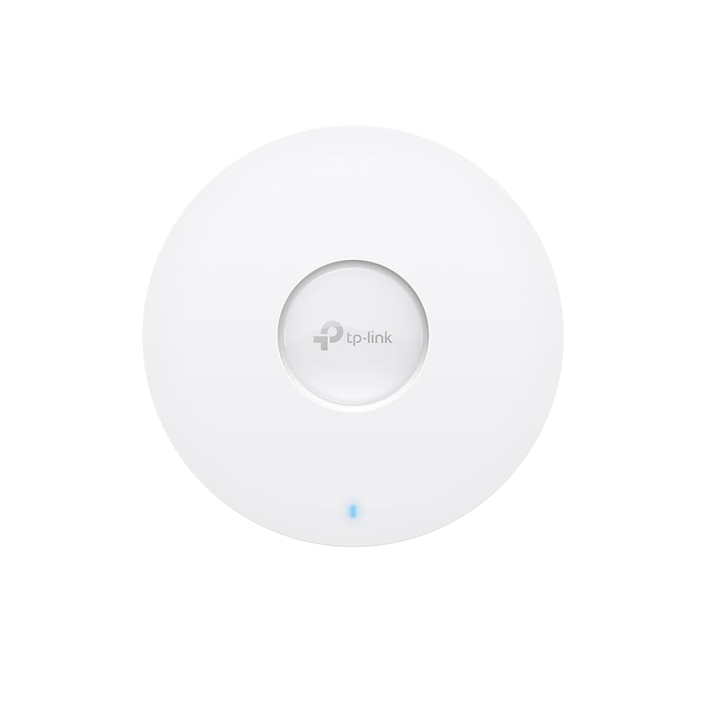 TP-Link EAP610 - Punto de Acceso inalámbrico ultradelgado para Empresas | Omada True Wi-Fi 6 AX1800 | Adaptador DC Incluido | Malla, itinerancia sin Costuras, WPA3, MU-MIMO | Control Remoto y