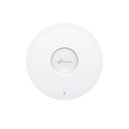 TP-Link EAP610 - Punto de Acceso inalámbrico ultradelgado para Empresas | Omada True Wi-Fi 6 AX1800 | Adaptador DC Incluido | Malla, itinerancia sin Costuras, WPA3, MU-MIMO | Control Remoto y