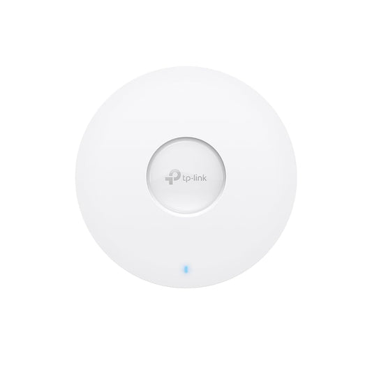 TP-Link EAP610 - Punto de Acceso inalámbrico ultradelgado para Empresas | Omada True Wi-Fi 6 AX1800 | Adaptador DC Incluido | Malla, itinerancia sin Costuras, WPA3, MU-MIMO | Control Remoto y