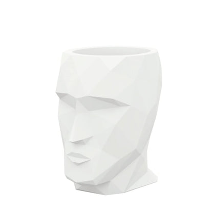 Vondom 49068 Maceta Adán Nano Color Blanco, 1 Pieza