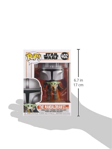Funko Pop! Star Wars: The Mandalorian - Mando Flying with Jet Pack - Star Wars: The Mandalorian - Figura de Vinilo Coleccionable - Idea de Regalo - Mercancia Oficial - Juguetes para Niños y Adultos