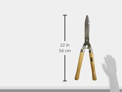 Keer Tijeras de poda a dos manos 17 cm con hoja Bypass de acero aleado y estilo Contemporáneo
