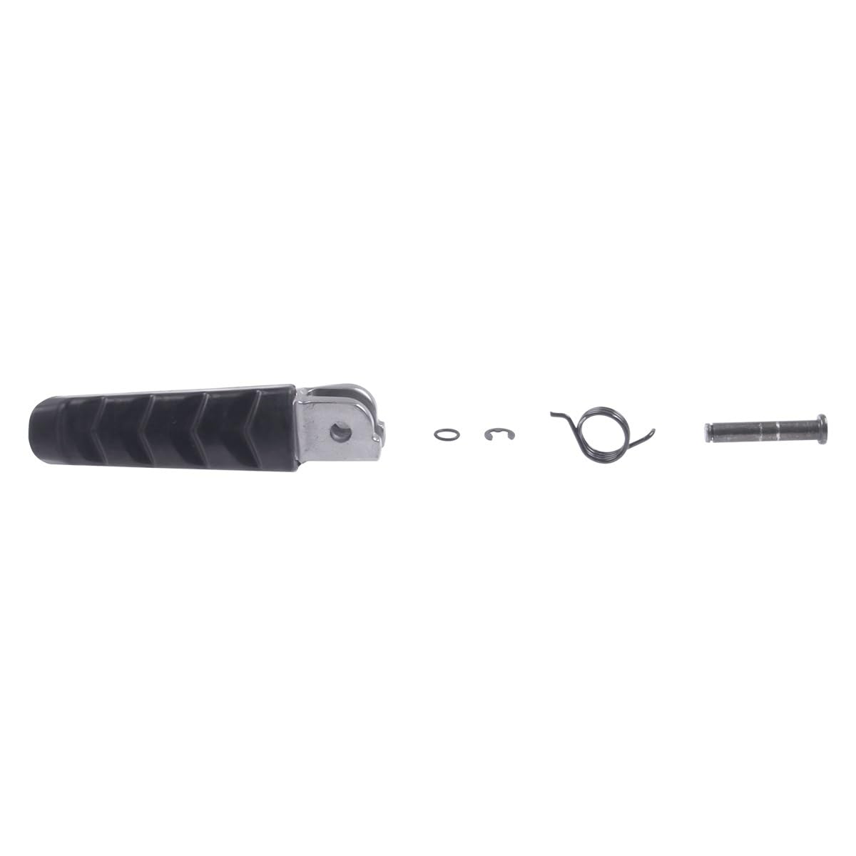 ITALIKA F11010432 Posapie Delantera Derecha, Negro