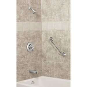 Moen YG2824ORB - Barra de agarre de acero inoxidable de transición de 24 pulgadas, bronce aceitado