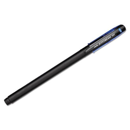 Uni-Ball Jetstream 101 Ball Point Pens, Bold Point, Blue Ink, 12 Pack