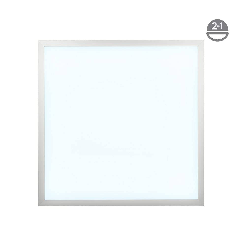 Tecnolite Lámpara LED Empotrado, Lámpara Techo de Oficina, Tipo Panel, Luz de Techo LED Minimalista, 40 W, Luz de Día 6500 K, 100 - 240 V, 3500 Im,