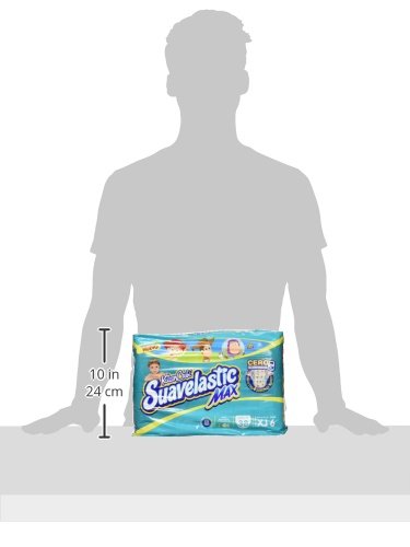 KleenBebé Suavelastic Pañal Desechable para Bebé, Talla Extra Jumbo, Unisex, Bolsa con 40 Piezas, Ideal para Bebés de más de 13.5 kg
