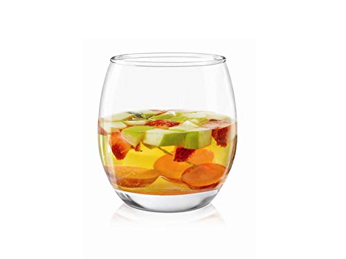 Mikonos, Juego De 6 Vasos De Vidrio 373 ml.