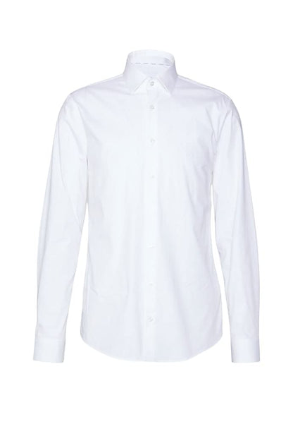 Calvin Klein Camisa de Vestir Ajuste Entallado para Hombre - 16cm Cuello 36cm-37cm Manga - White