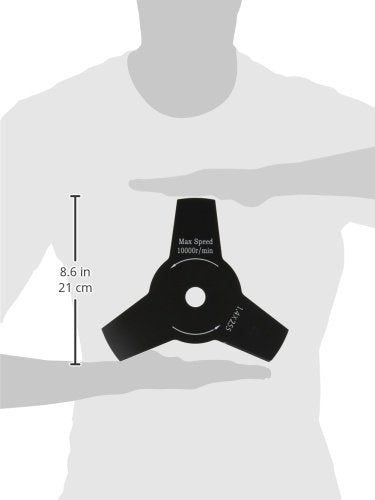 Truper CUC-TRI, Cuchilla de tres aspas para desbrozadoras DES-33, 43 y 52