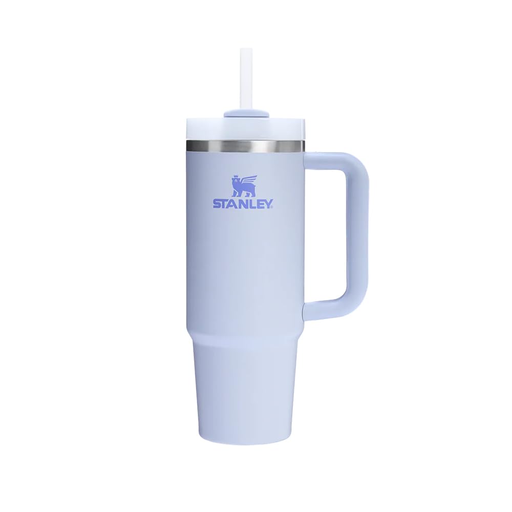 Stanley Quencher FlowState 887 ml Termo con Popote, Acero Inoxidable - Dew Drop