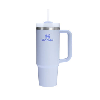 Stanley Quencher FlowState 887 ml Termo con Popote, Acero Inoxidable - Dew Drop