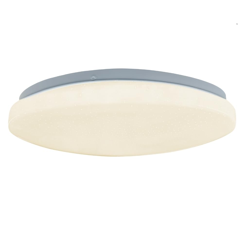 Tecnolite - Lámpara de Techo Plafón LED 18 W, Luz Cálida Brillante, No atenuable