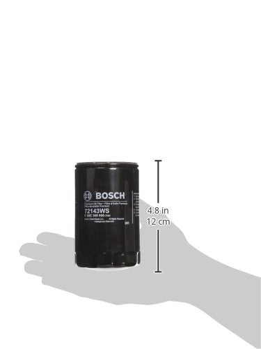 Bosch Workshop Filtro de Aceite de Motor 72143WS | Compatible con Select Chrysler, Dodge, Ford, Jaguar, Jeep, Mazda, Mercury, MG, Mitsubishi, Lincoln