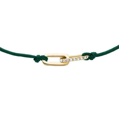 Pulsera Fossil Sutton JA7311710 de latón de color dorado para dama