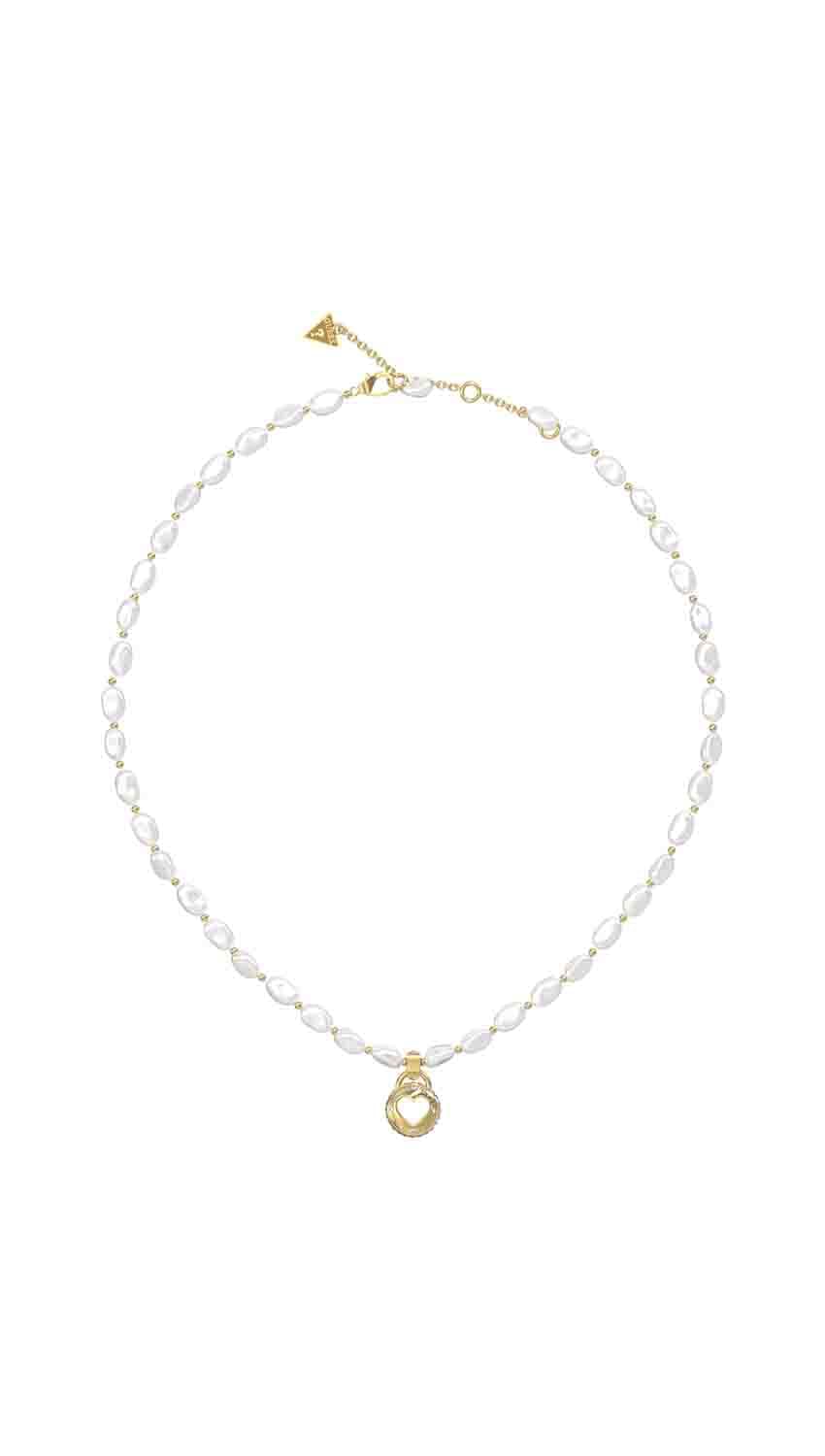 GUESS Collar para mujer rolling hearts