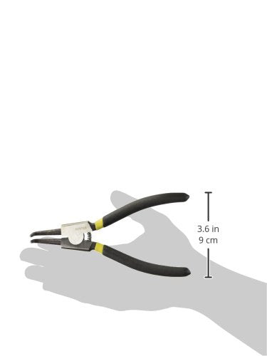 Surtek PFR6190 Pinza para anillos de retención fijas con mango tipo externo 1.8 mm ángulo de 90°