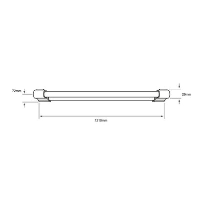 Tecnolite Lámpara LED para Techo Sobreponer Luz de Día 6500 k Tecnolite