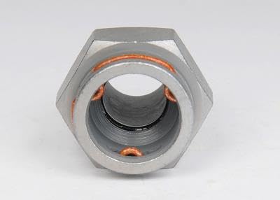 GM Genuine Parts Conector de Manguera de Enfriador de Aceite para Motor 15043741, Plateado