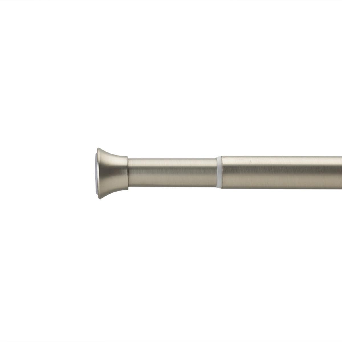 Umbra Chroma 7/8-Inch Drapery Tension Rod for Window, 36 to 54-Inch, Nickel - Níquel - 91 a 137 cm