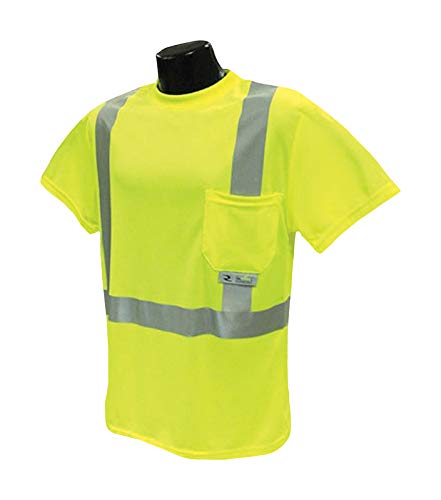 Radians alta visibilidad clase 2 playera con malla absorbe la humedad