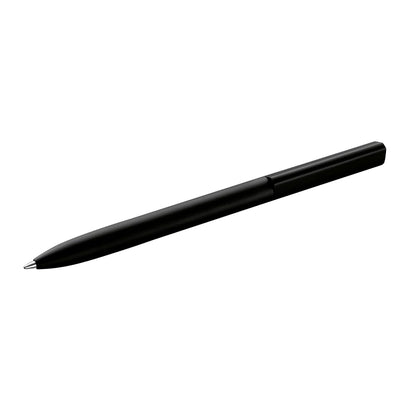 Pelikan Bolígrafo INEO, Tinta Negra, Cuerpo de Metal Pulido, Punta Mediana 1 mm, Mecanismo de Giro, para Oficina y Uso Profesional