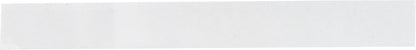 Brady M21-500-430 Etiqueta para las Impresoras Bmp21, Id Pal y Labpal, Poliéster Transparente B-430, 21' Longitud 0.5" Ancho, color negro/transparente