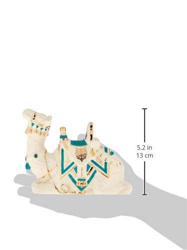 Lenox First Blessing Burro para pesebre, Camello Colocador, Ivory, Navy, Gold, 1, 1