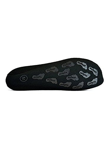 Nufoot Women's Betsy Lou Fuzzies Slipper Socks, X-Large, Blue Escape