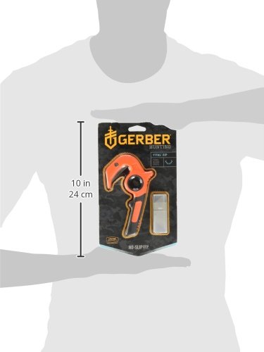 Gerber Gear Vital - Cuchillo utilitario con cierre, hoja de borde liso de acero inoxidable, piel de procesamiento de juegos y cuchillo intestinal para caza