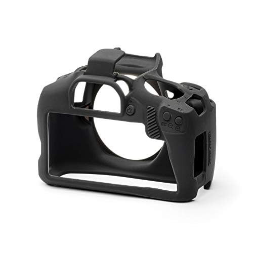 EasyCover Funda Protectora para Cámara Fotográfica Canon T6 / T7 / T100 Negro