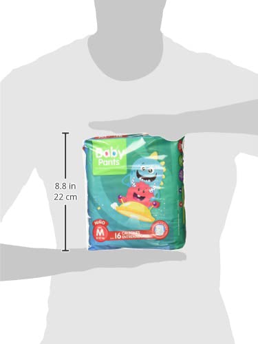 Baby Pants Calzón Entrenador Niño, Talla M; 96 pañales